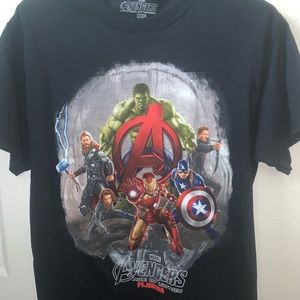 Black avengers t shirt